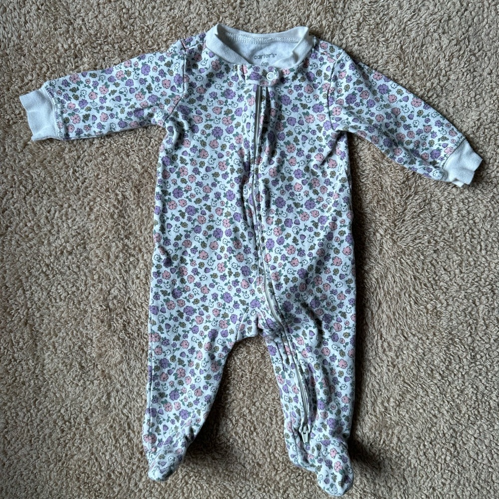 Floral Kids One Piece